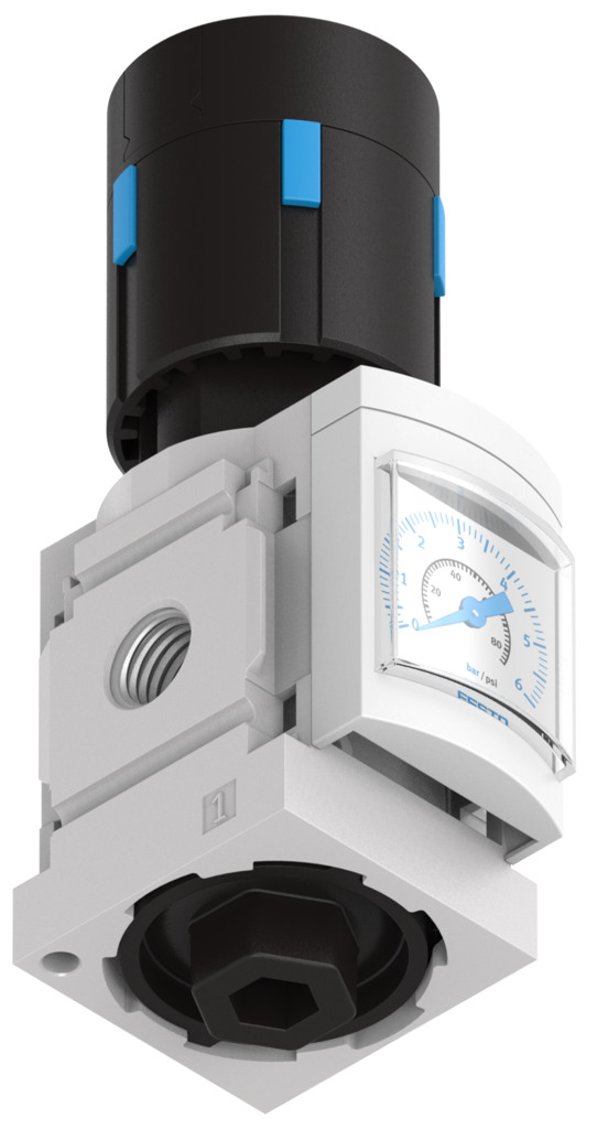FESTO Pressure regulator MS4-LR-1/4-D6-AS - Image 2