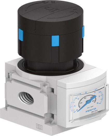 FESTO Pressure regulator MS4-LR-1/4-D6-AS